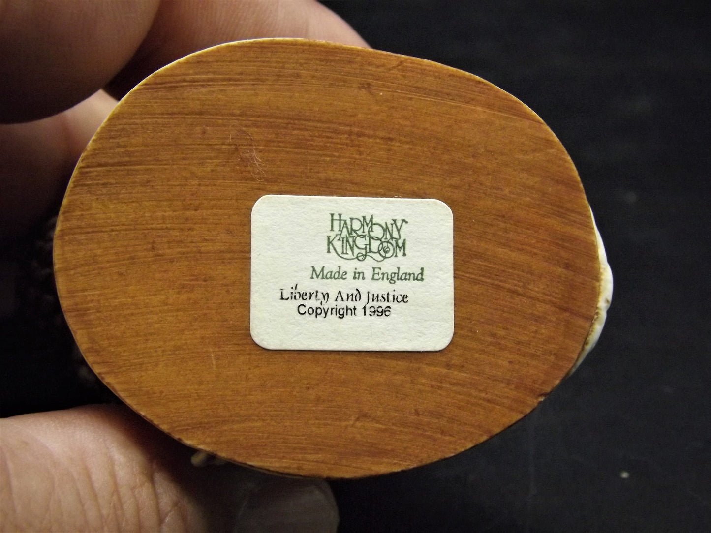 Harmony Kingdom Liberty and Justice Jest Figurine - 1996 Retired Edition