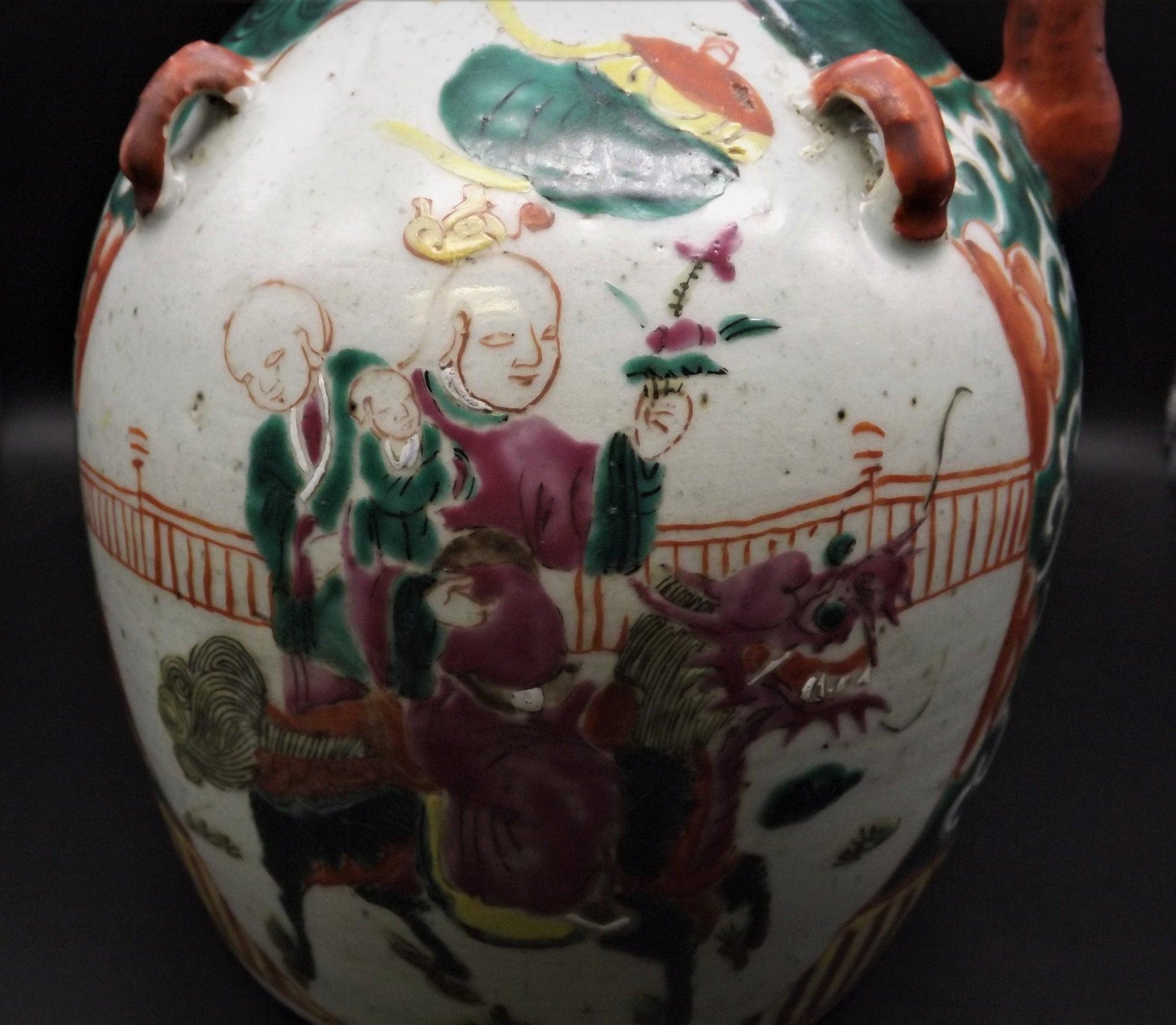 Closeout Sale! Qing Dynasty hanging Pottery Tea/Wine pot with Certificate of Antiquity.