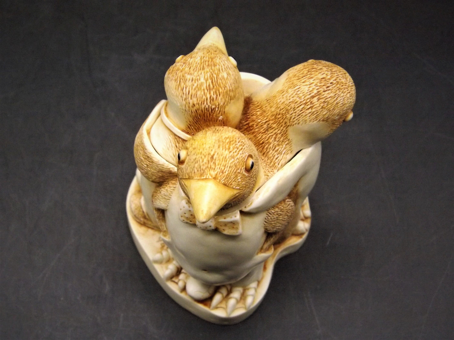 Harmony Kingdom Penguin Figurine: Unexpected Arrival Jest, 1994