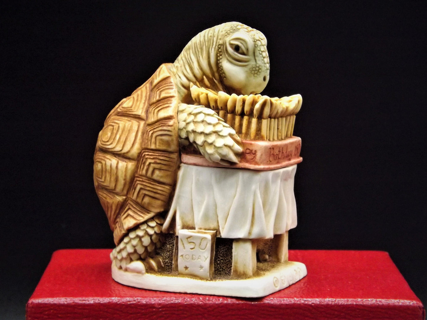 Harmony Kingdom Figurine: Wishful Thinking Jest, 1997, Version Two (Original Box)