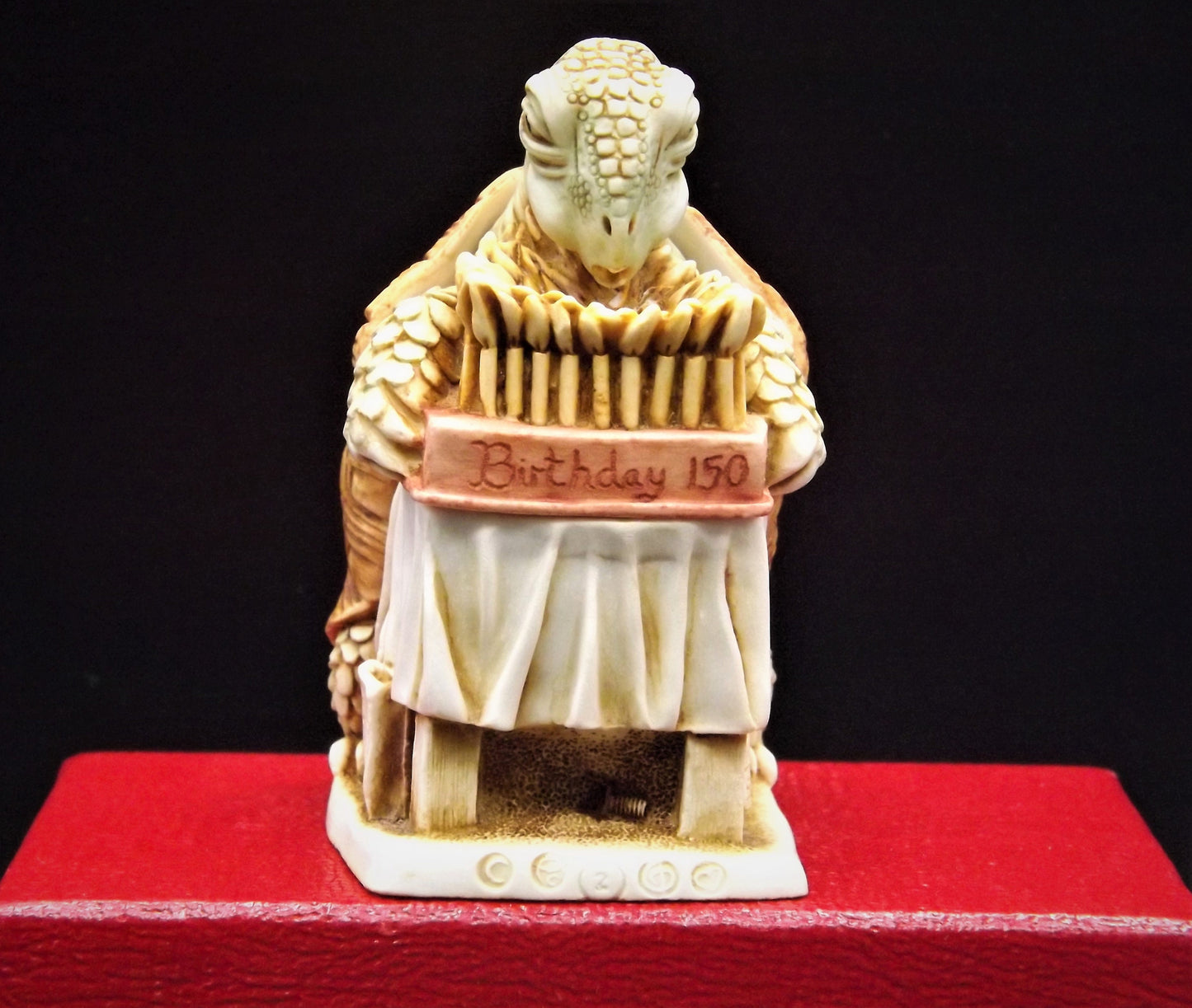 Harmony Kingdom Figurine: Wishful Thinking Jest, 1997, Version Two (Original Box)