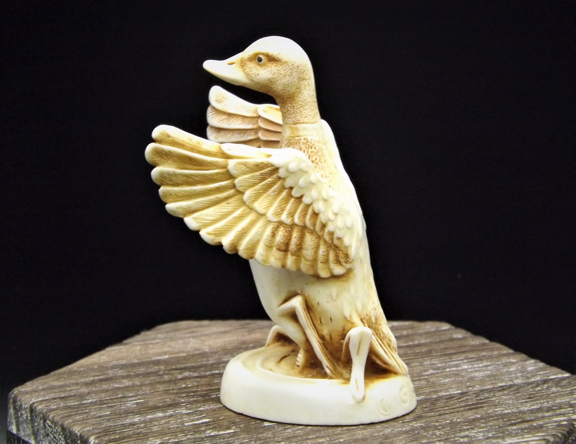 Closeout Sale! Retired 1999 Harmony Kingdom "Waddles" Netsuke piece Excellent condition with original box