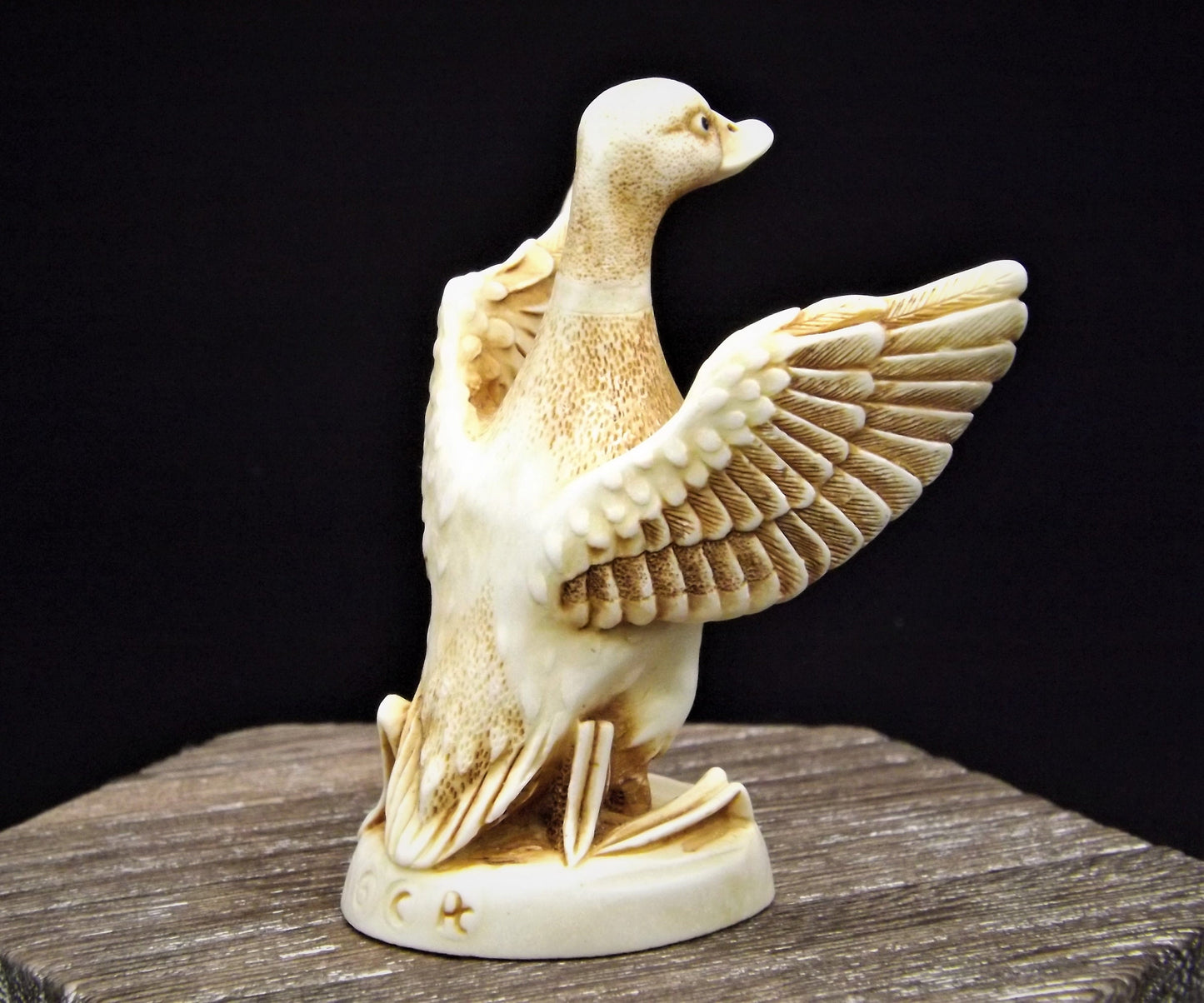 Closeout Sale! Retired 1999 Harmony Kingdom "Waddles" Netsuke piece Excellent condition with original box