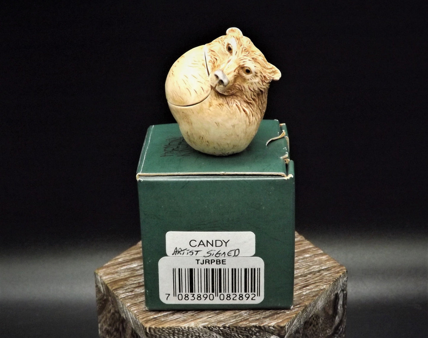 Harmony Kingdom Jest Bear Figurine: "Candy" Roly Poly, Artist Signed