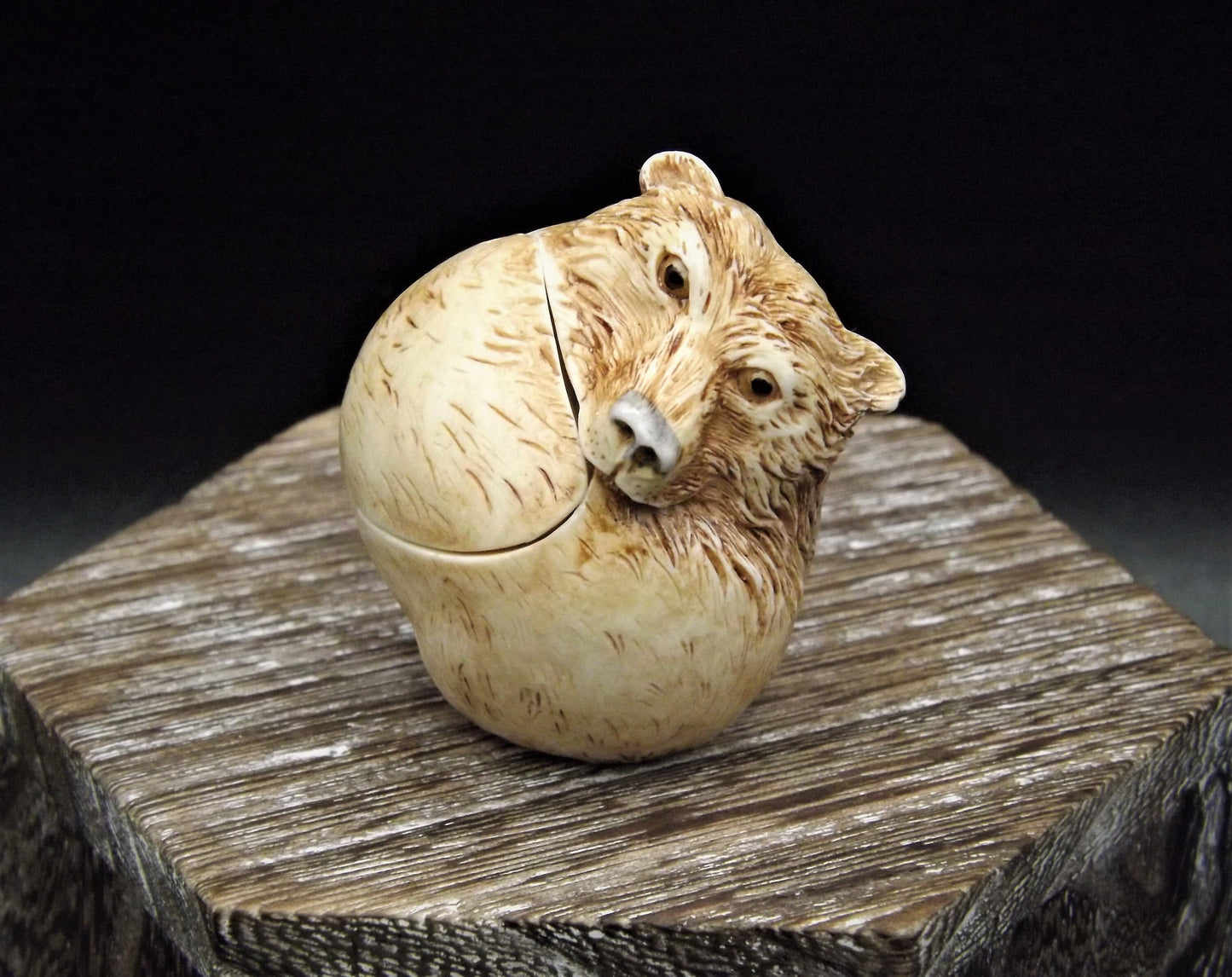 Harmony Kingdom Jest Bear Figurine: "Candy" Roly Poly, Artist Signed