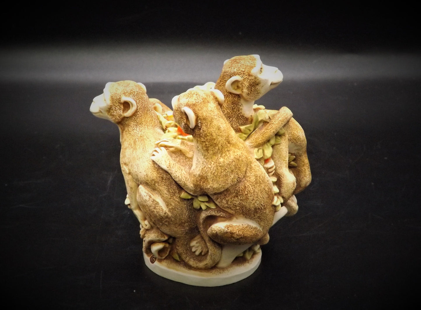 Harmony Kingdom Monkey Figurine: Family Reunion Treasure Jest, Limited Edition