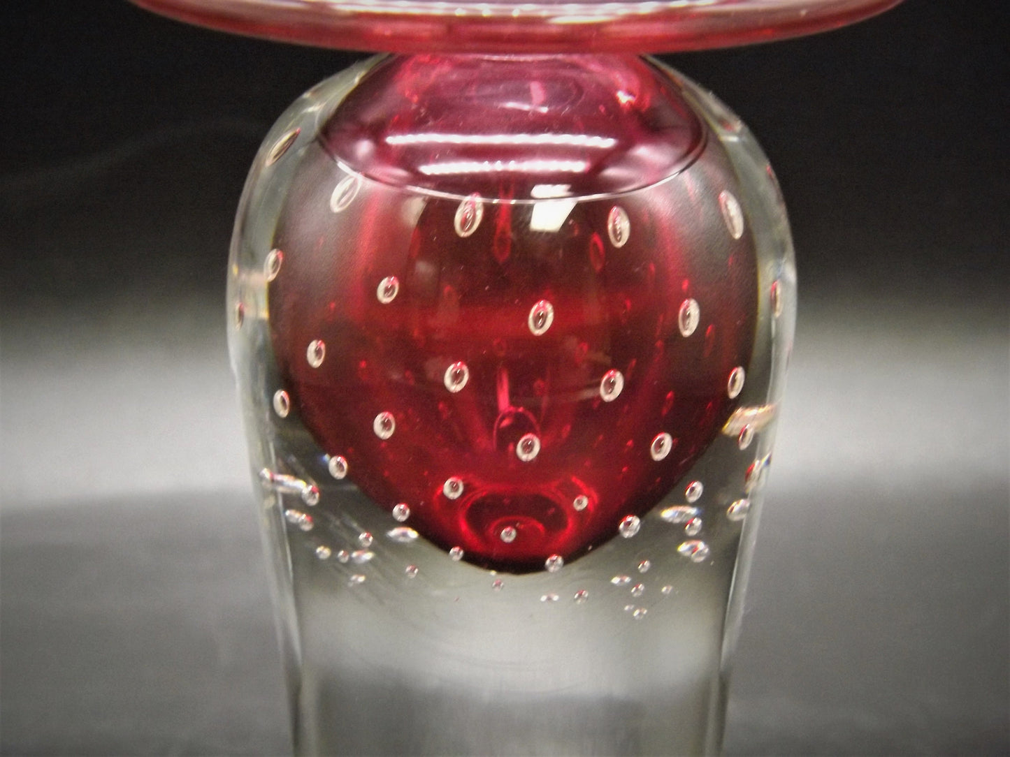 Closeout Sale! Vintage Noslo Glass Paperweight Perfume Bottle. Beautiful piece for a gift or to enjoy.