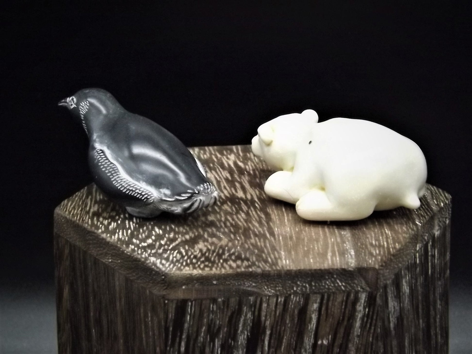 Adam Binder Editions Palm Charm: Polar Bear and Penguin Set