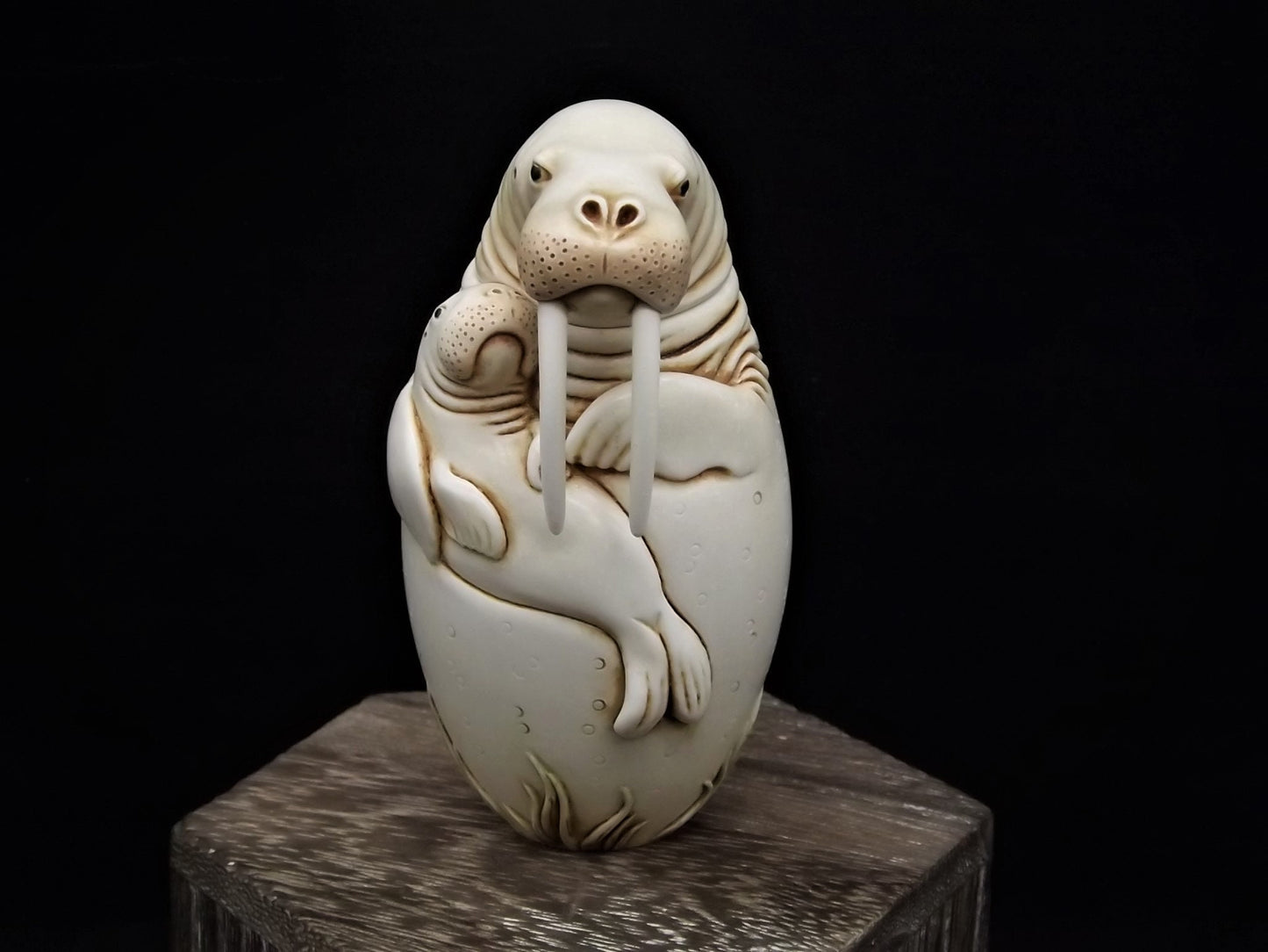 Adam Binder "Coo Coo Kachoo" Walrus Figurine: Limited Edition #85/250