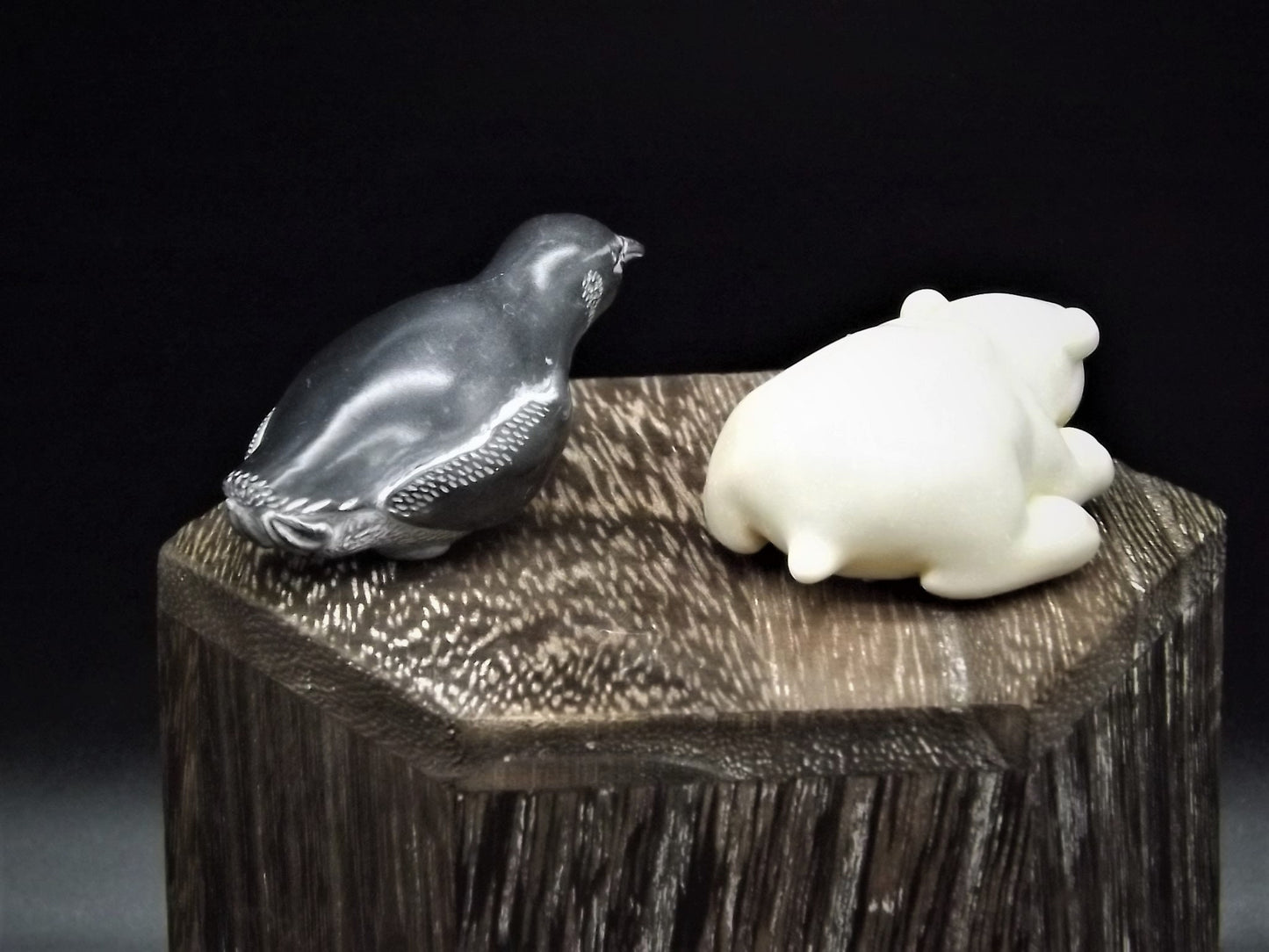 Adam Binder Editions Palm Charm: Polar Bear and Penguin Set