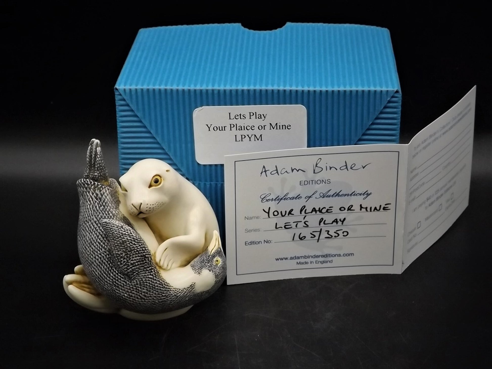 Adam Binder Editions Halcyon Plays Sculpture - Limited Edition