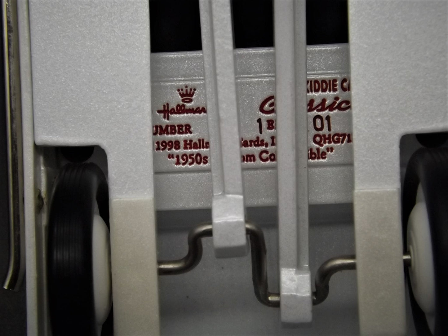 Closeout Sale! Vintage 1998 Hallmark Kiddie Car Classics 1950's Custom Convertible with original box and COA. Excellent condition.