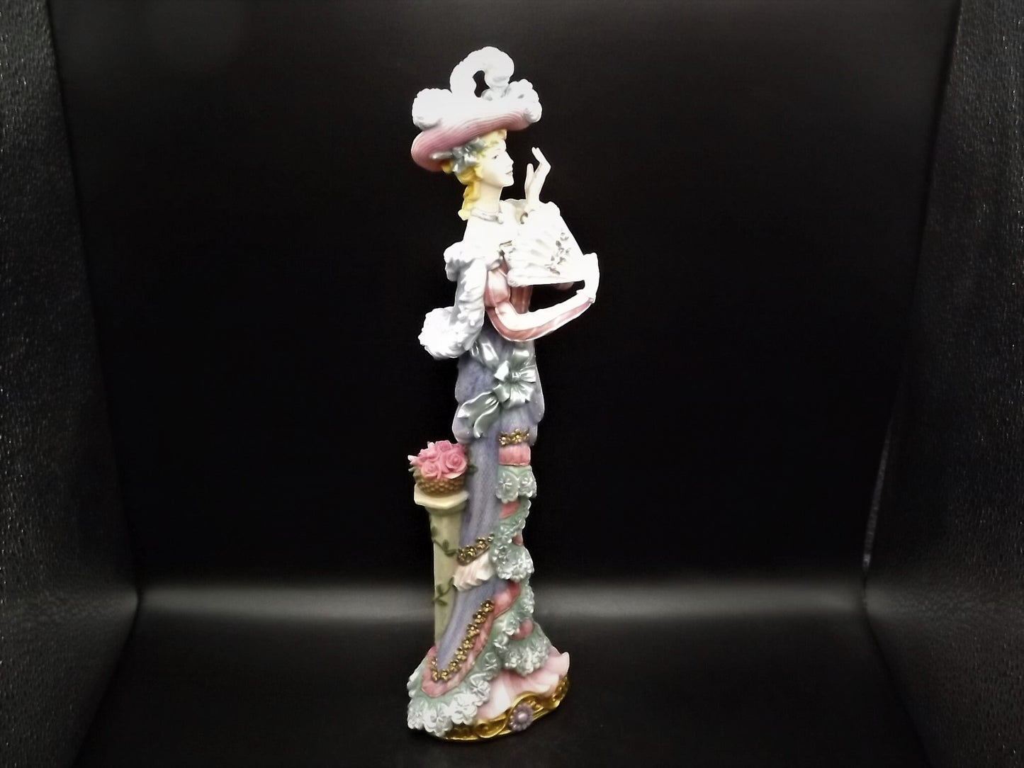 Closeout Sale! Lenox "Graceful Beauty" lady figurine. Hand Painted bonded resin porcelain lady figure. Great condition.