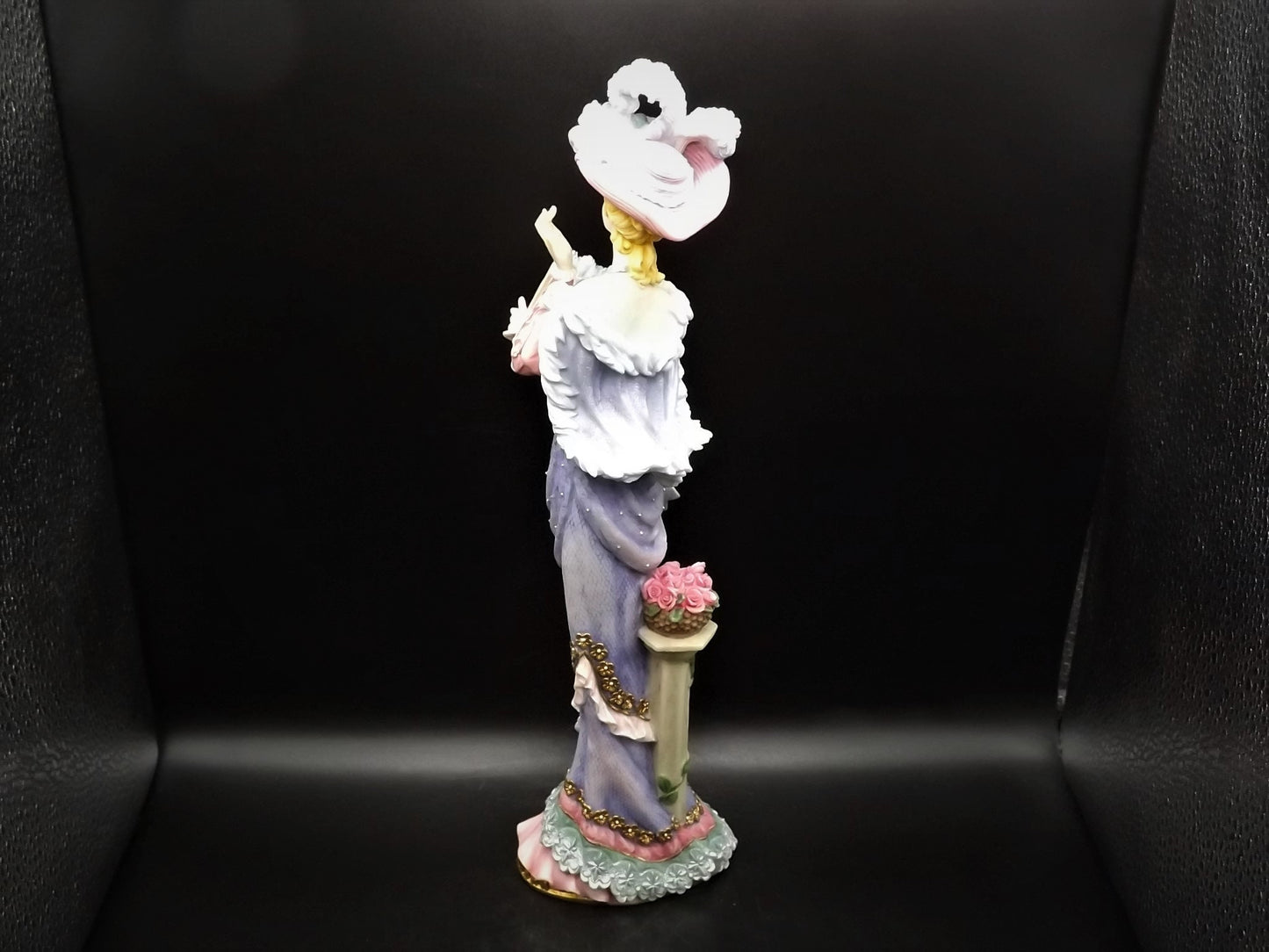 Closeout Sale! Lenox "Graceful Beauty" lady figurine. Hand Painted bonded resin porcelain lady figure. Great condition.