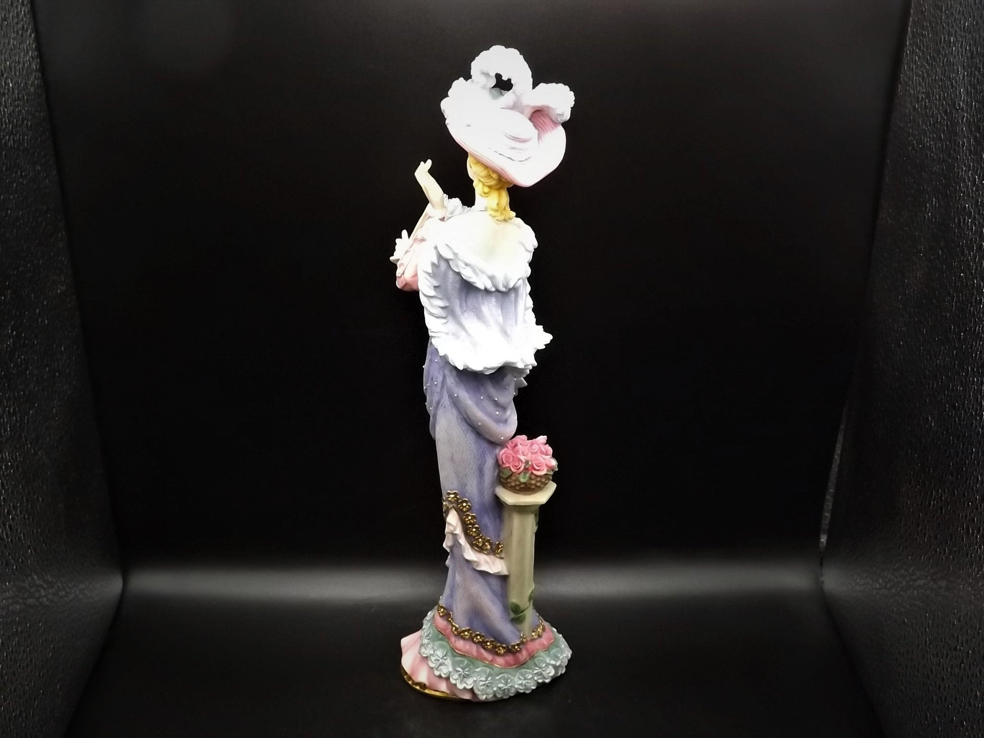 Closeout Sale! Lenox "Graceful Beauty" lady figurine. Hand Painted bonded resin porcelain lady figure. Great condition.