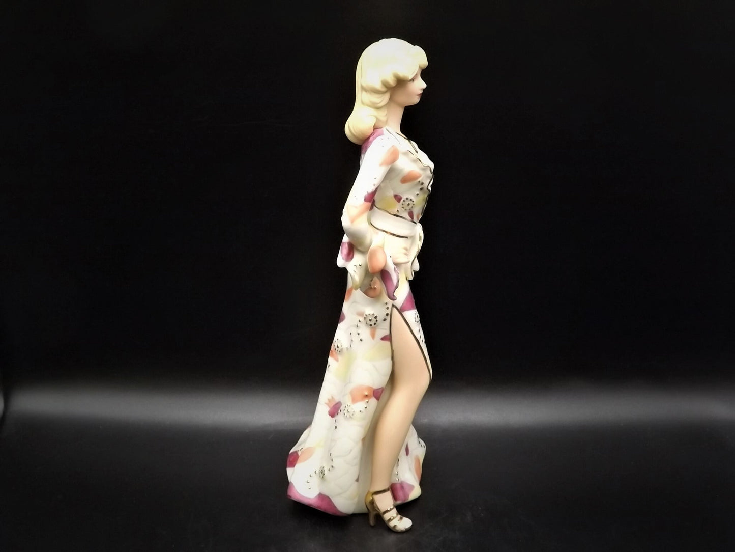 Closeout Sale! Lenox "Disco Darling" lady figurine. Hand Painted porcelain lady figure. Great condition.