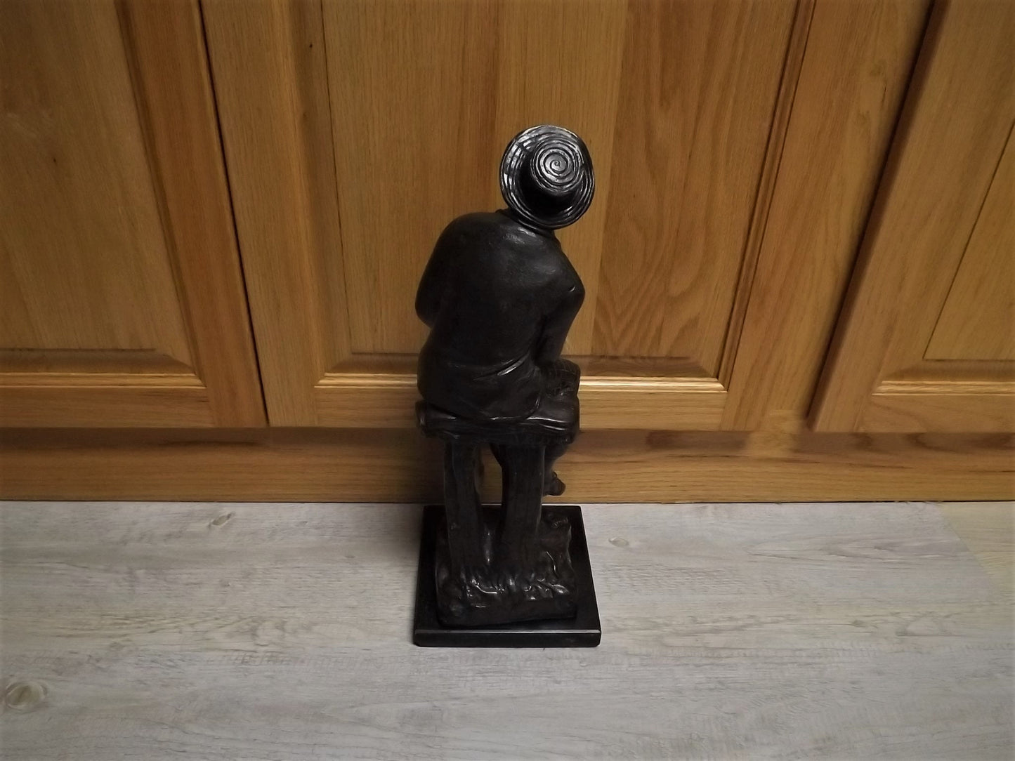 Closeout Sale! Vintage Bronze rare Charles Valton (1851-1918) Statue. This piece is in great shape - there are two small chips on base.