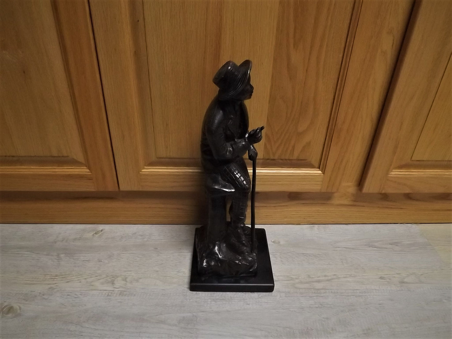Closeout Sale! Vintage Bronze rare Charles Valton (1851-1918) Statue. This piece is in great shape - there are two small chips on base.