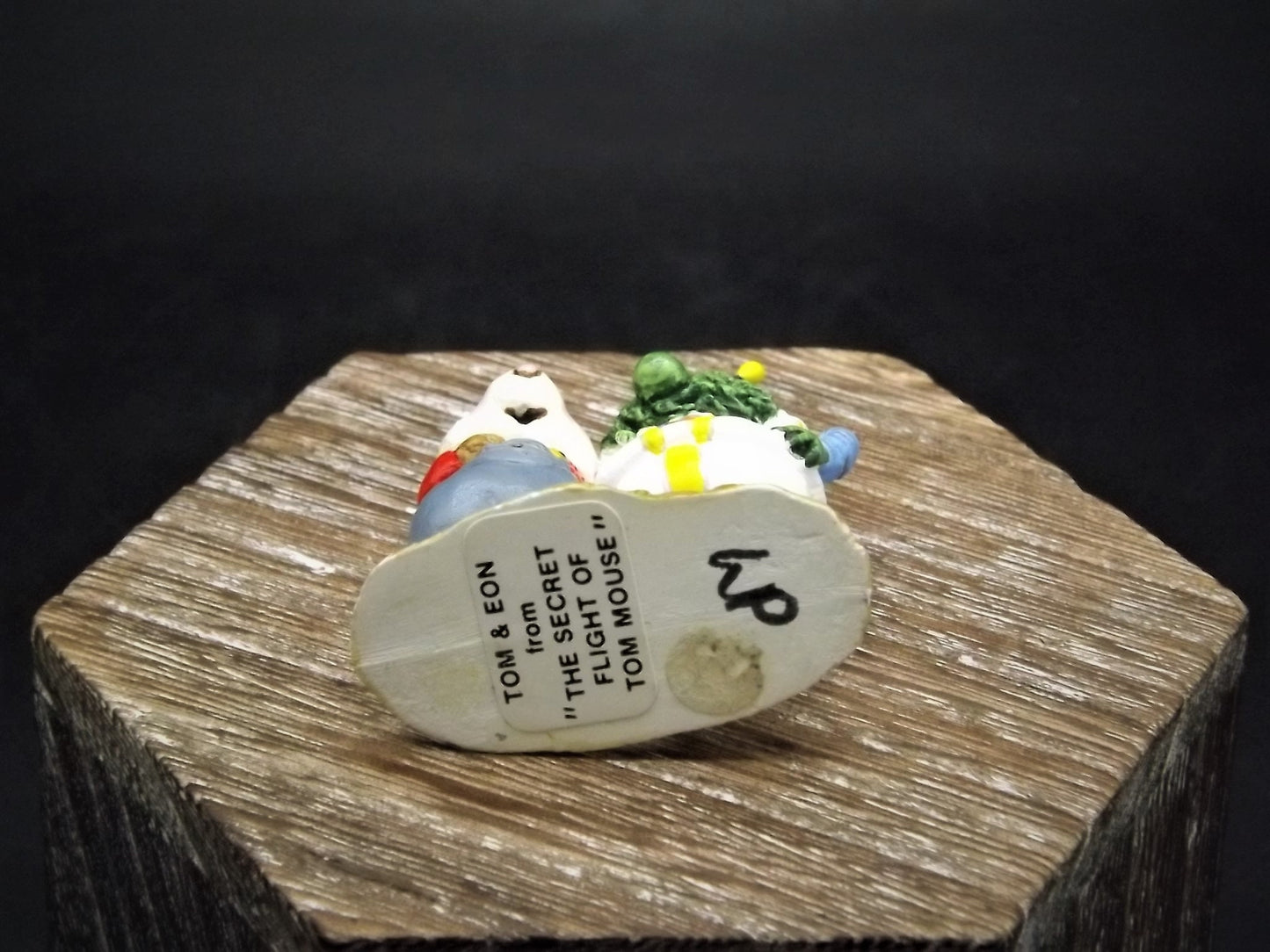 Vintage BK-01A Wee Forest Folk "Tom & Eon" Hand Painted Mouse and Alien friend