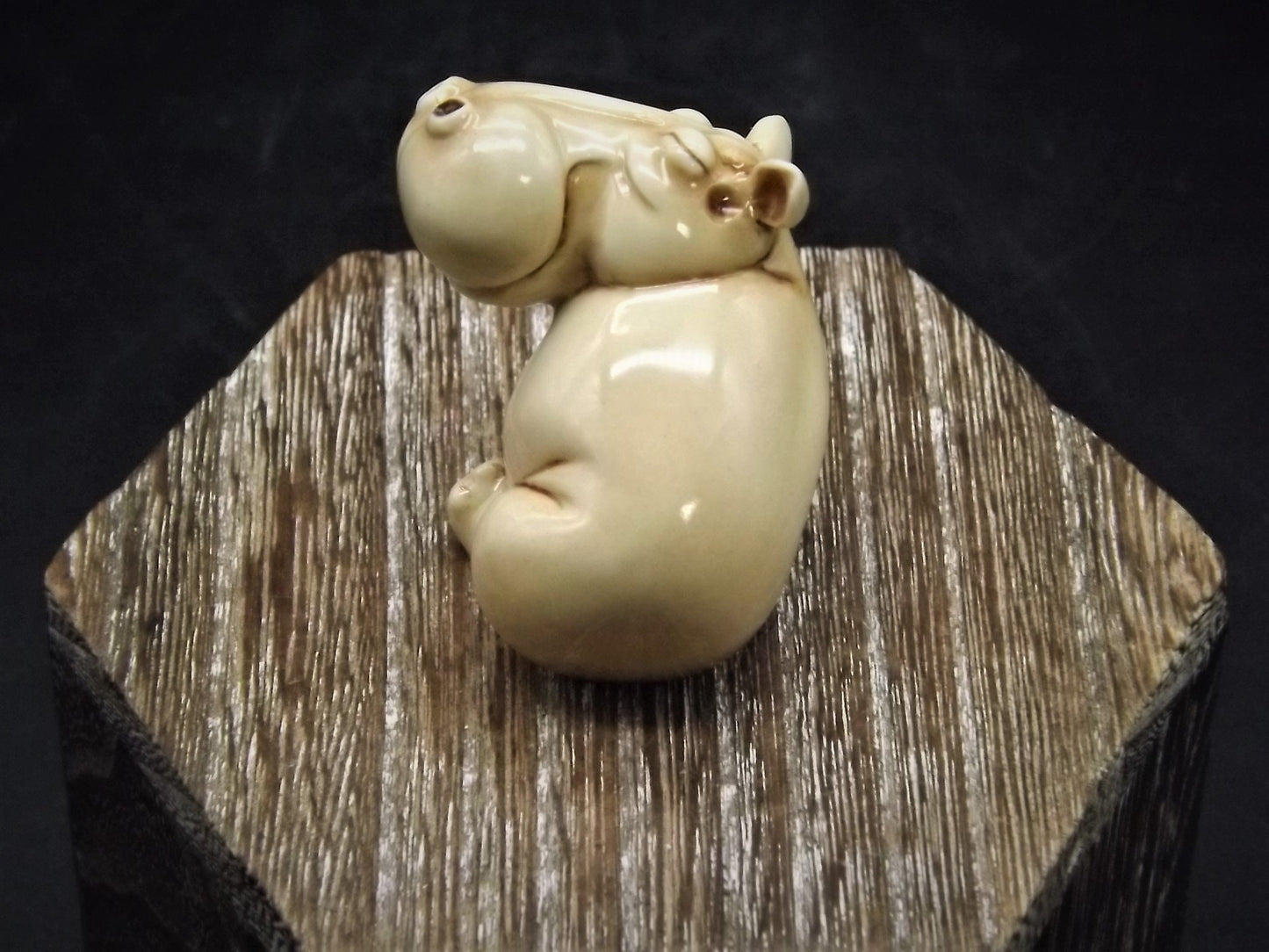 Fragile World "Sleeping Hippo" Figurine by Martin Perry Studios. Limited Edition to only 250 pieces with original box and COA. Excellent!