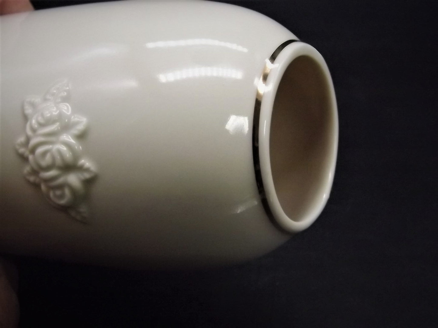 Vintage 1984-1986 Lenox "Rose Vase" with gold trim. Excellent condition no box.