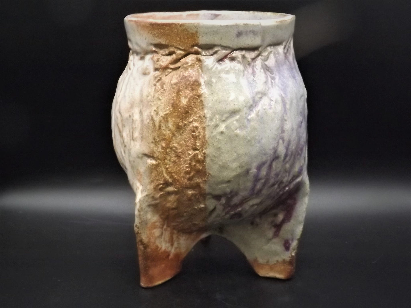 Vintage replica of an antique palace censer vase. Initialed R.A.D. Handmade!