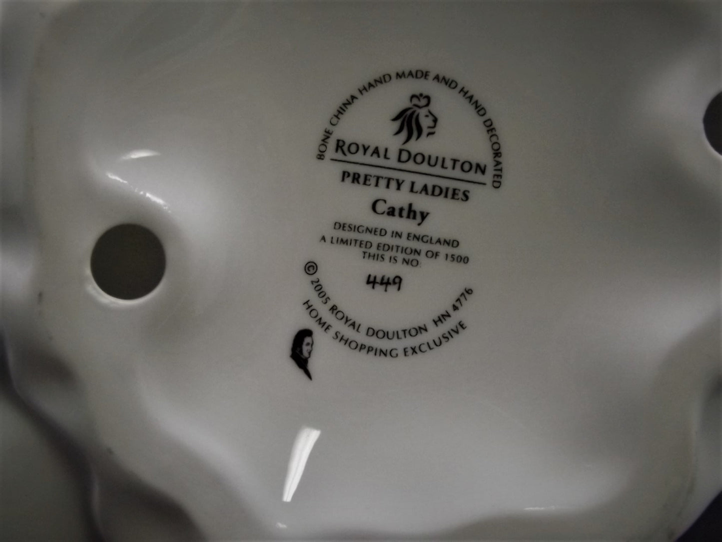 Vintage Royal Doulton "Cathy" Figurine HN 4776 - Limited Edition with Box & COA