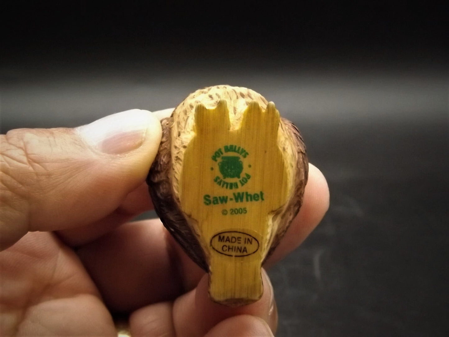 Harmony Kingdom Pot Bellys "Saw-Whet" Owl Figurine with original box and COA. Excellent condition!