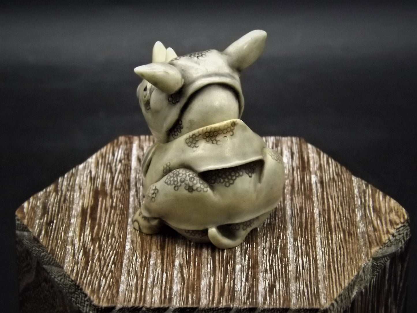 Harmony Kingdom Pot Bellys "Hornsby" Rhinoceros Figurine with original box and COA. Excellent condition!