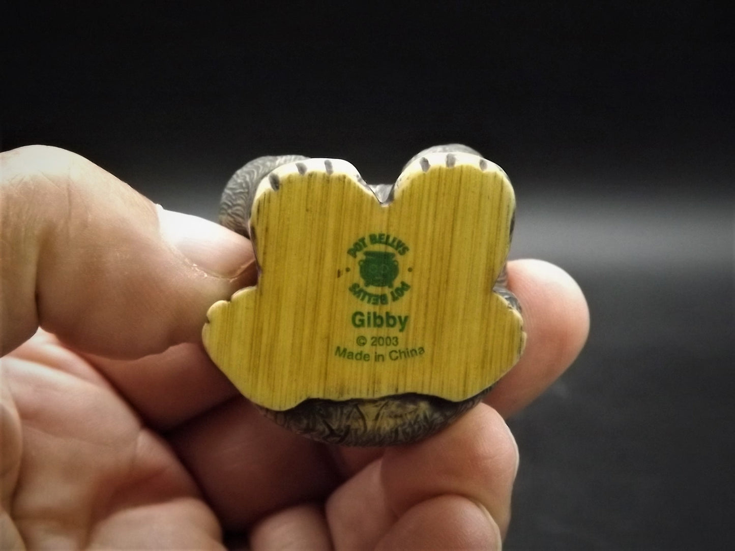 Harmony Kingdom Pot Bellys "Gibby" Gorilla Figurine with original box and COA. Excellent condition!