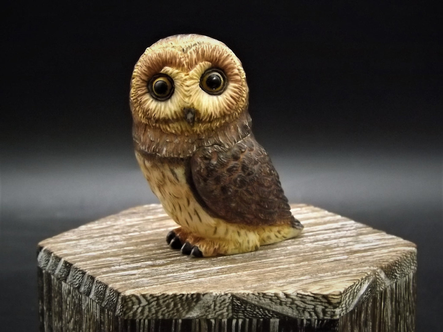 Harmony Kingdom Pot Bellys "Short Ear" Owl Figurine with original box and COA. Excellent condition!