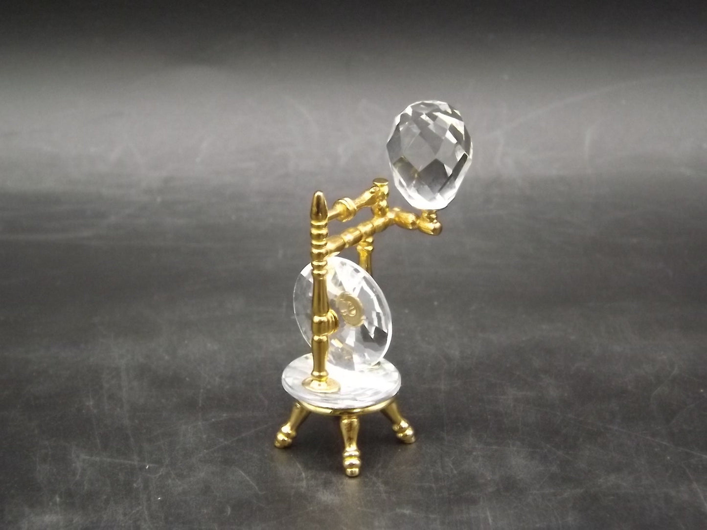 Vintage Swarovski Crystal Memories "Spinning Wheel" Figurine. Excellent Condition with original box.