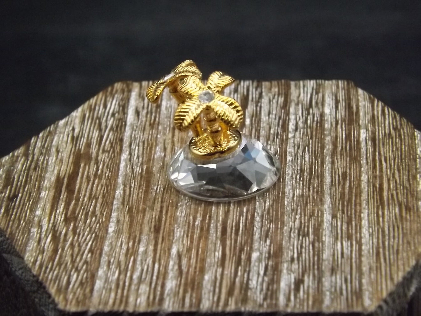 Vintage Swarovski Crystal Memories Treasure Island Figurine with Box