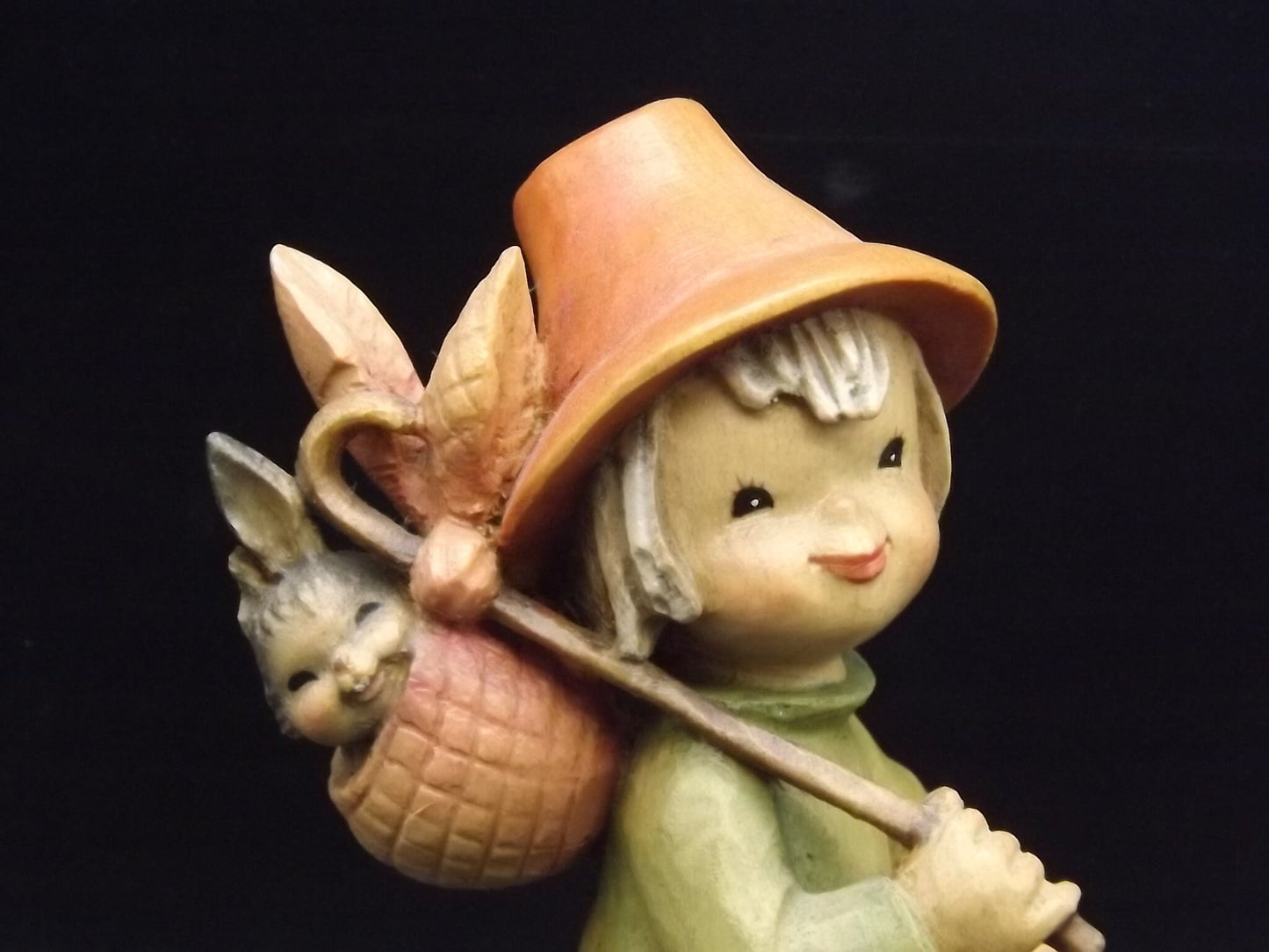 Vintage Anri "Wanderlust" Wood Figurine by Juan Ferrandiz (Damaged)