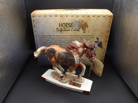 Vintage Westland "Buffalo Run" Horse Figurine: Limited Edition Collectible