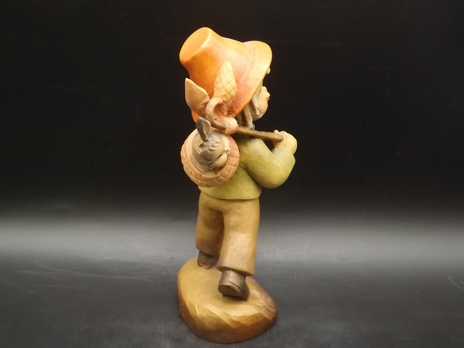 Vintage Anri "Wanderlust" Wood Figurine by Juan Ferrandiz (Damaged)