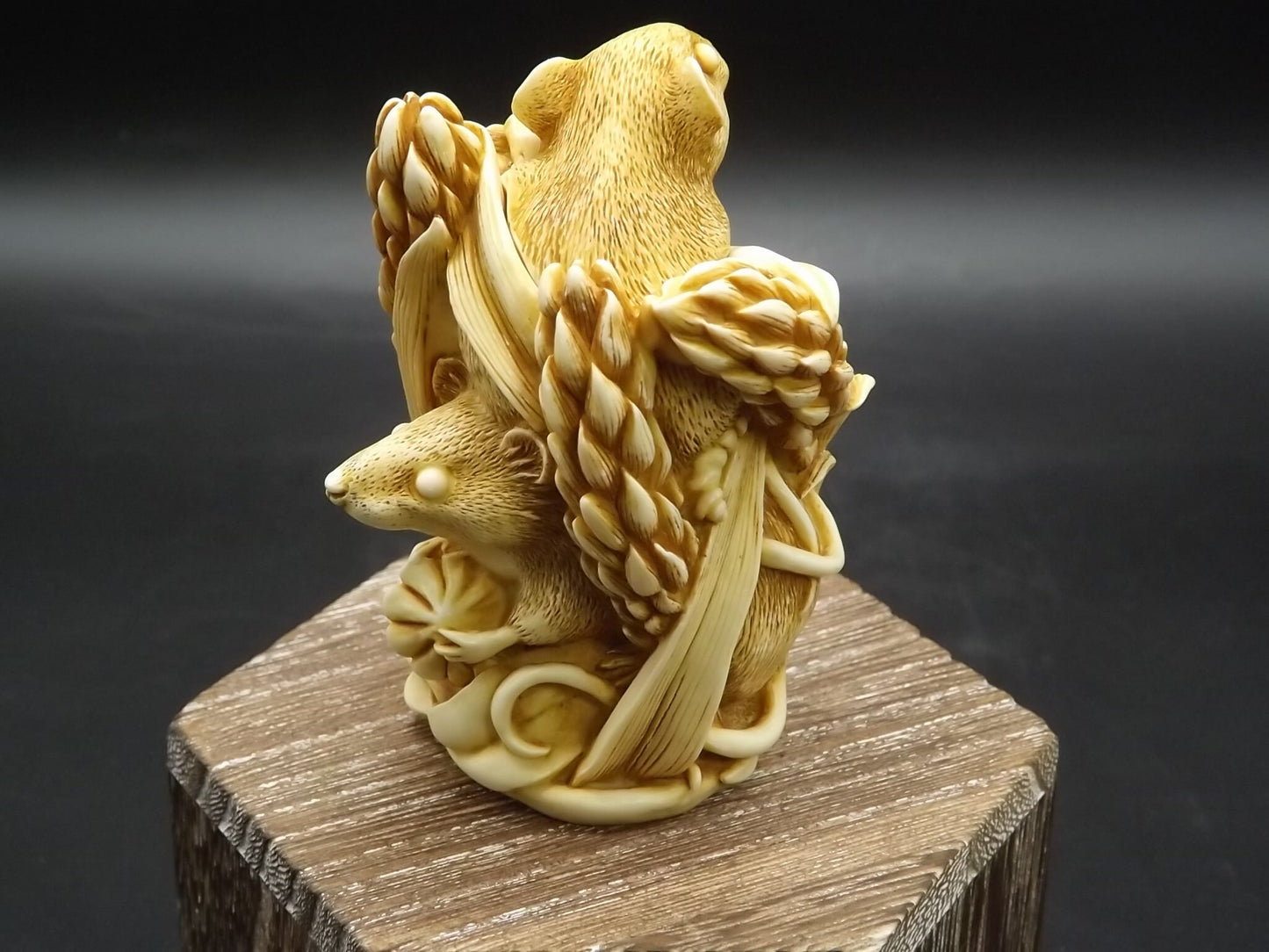 Harmony Kingdom Harvest Mice Figurine: Paint Your Own Edition, with Box