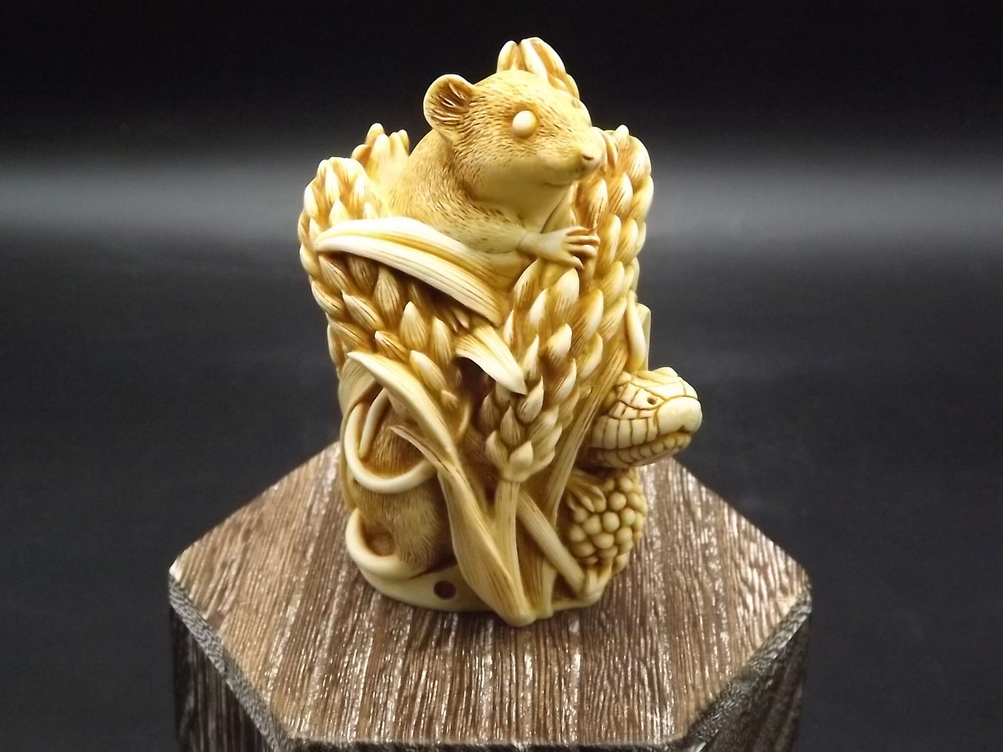 Harmony Kingdom Harvest Mice Figurine: Paint Your Own Edition, with Box