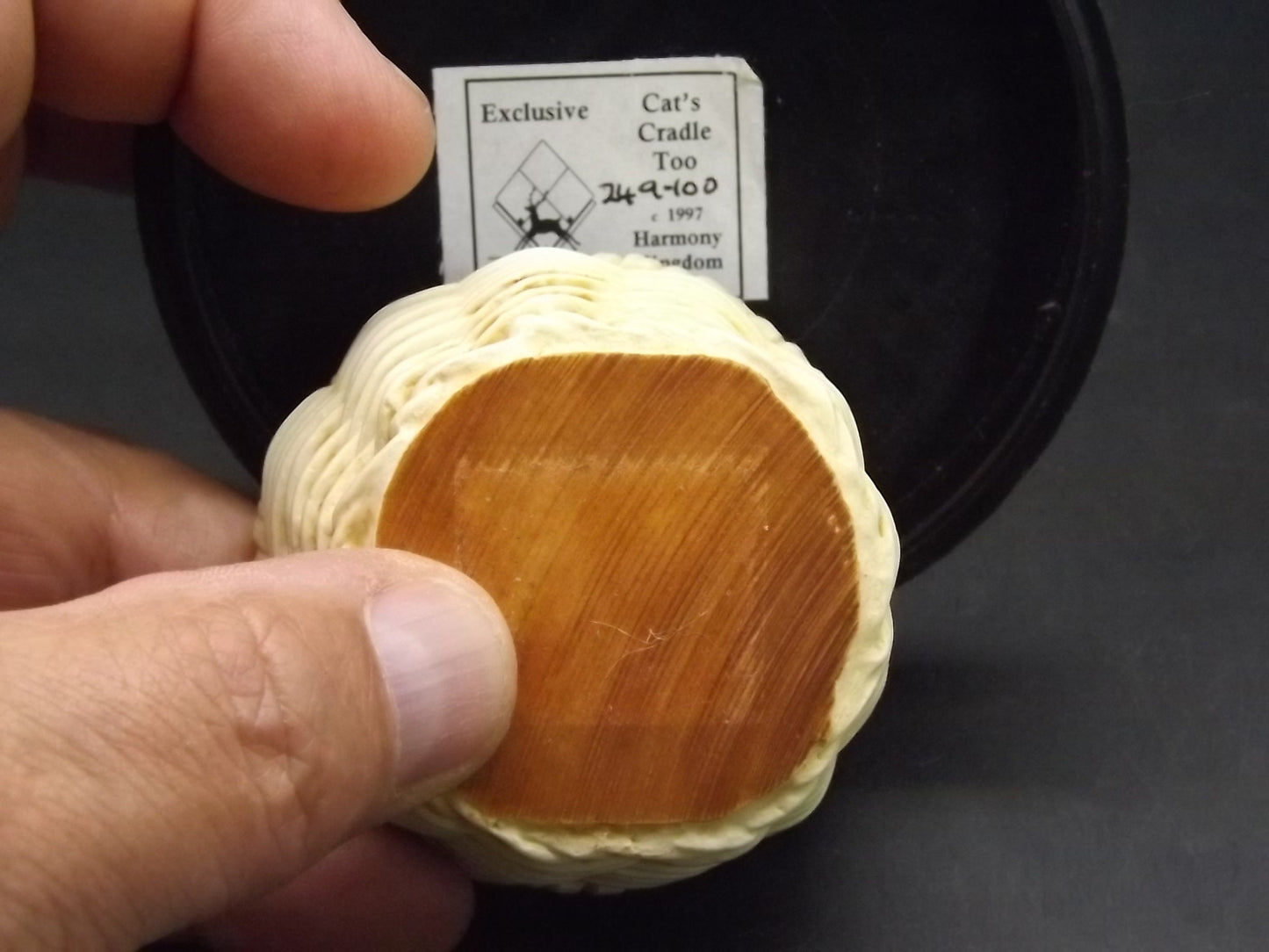 Harmony Kingdom Cat Figurine: Cat's Cradle Too, Limited Edition 249/1000