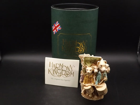 Harmony Kingdom "Lord of the Aisles" Jest Figurine TJICE02 with original box. Excellent condition. Artist Signed