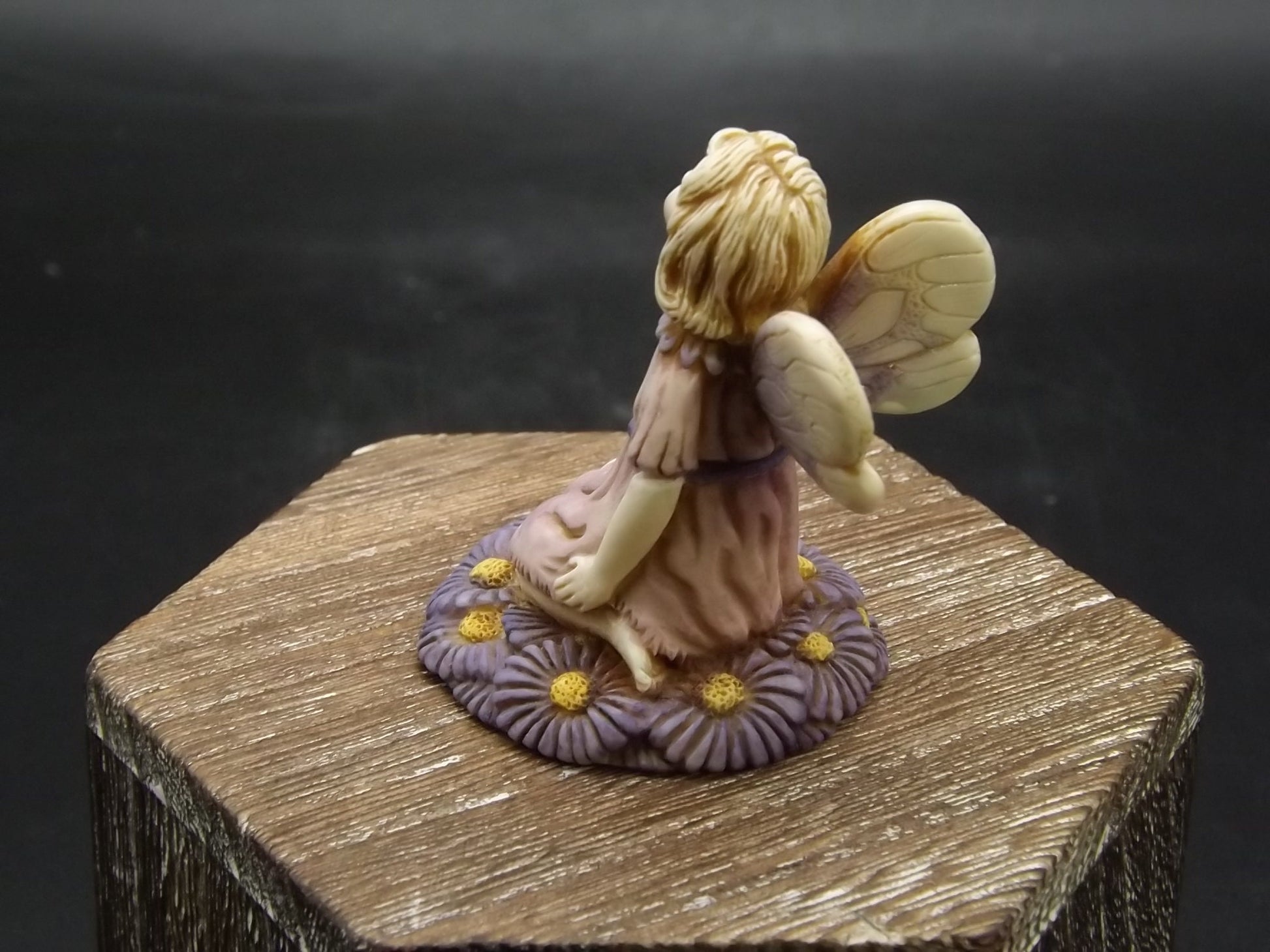 Adam Binder "Daisy" Fairy Figurine - Ivory Finish, with Box & COA