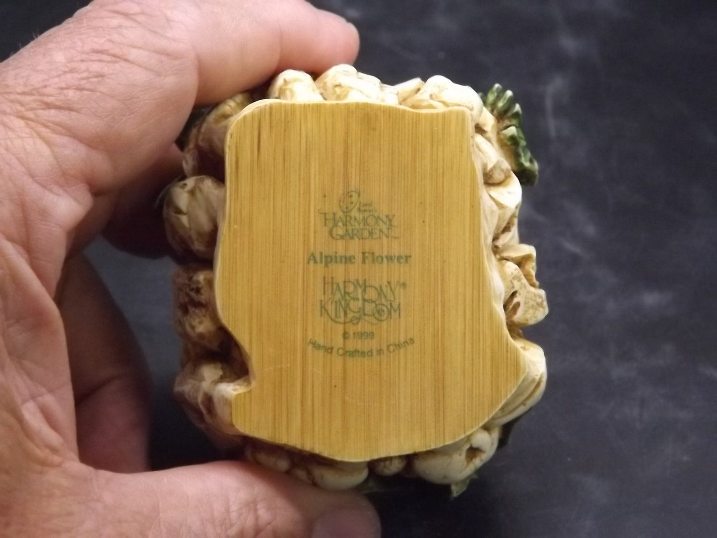 Harmony Kingdom Alpine Flower Figurine: 1st Edition, with Box