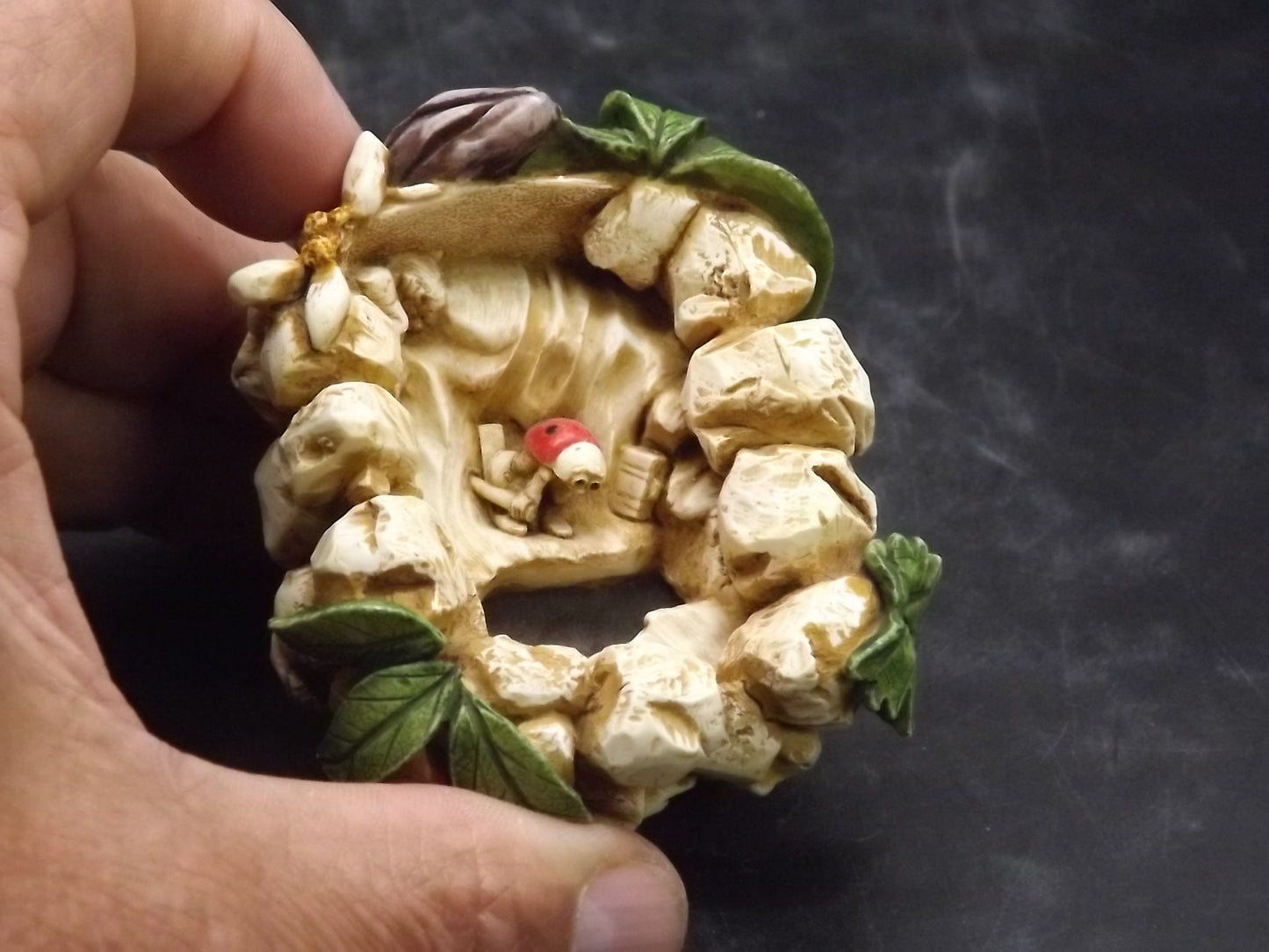 Harmony Kingdom Alpine Flower Figurine: 1st Edition, with Box