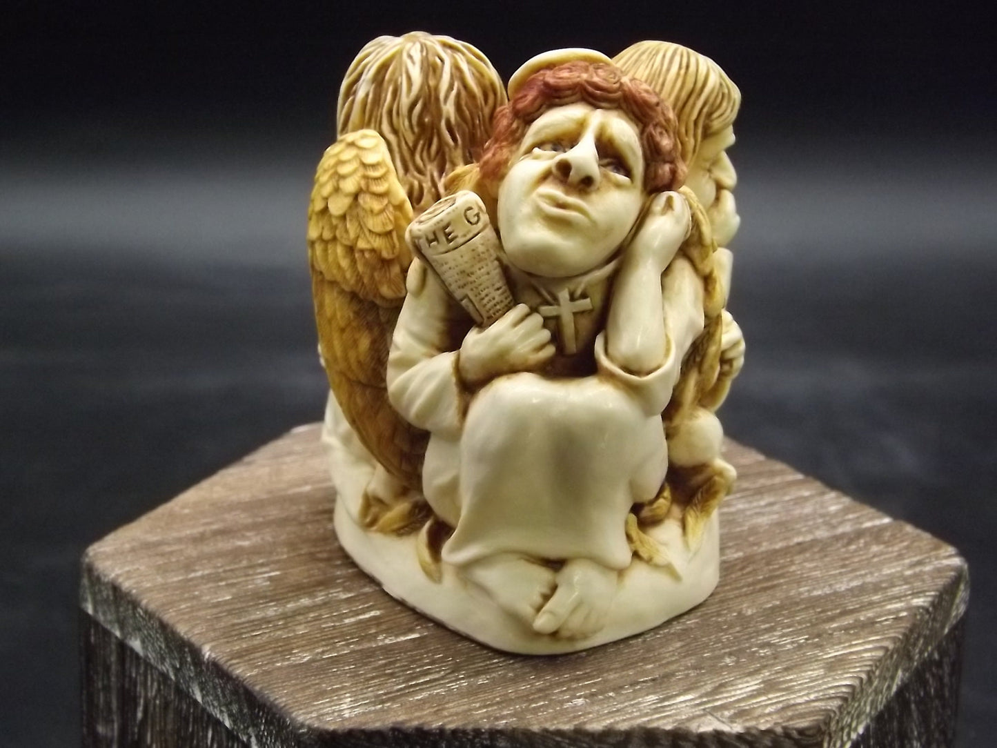 Harmony Kingdom Jest Angels Figurine: Paradise Found, 1995 (Original Box)