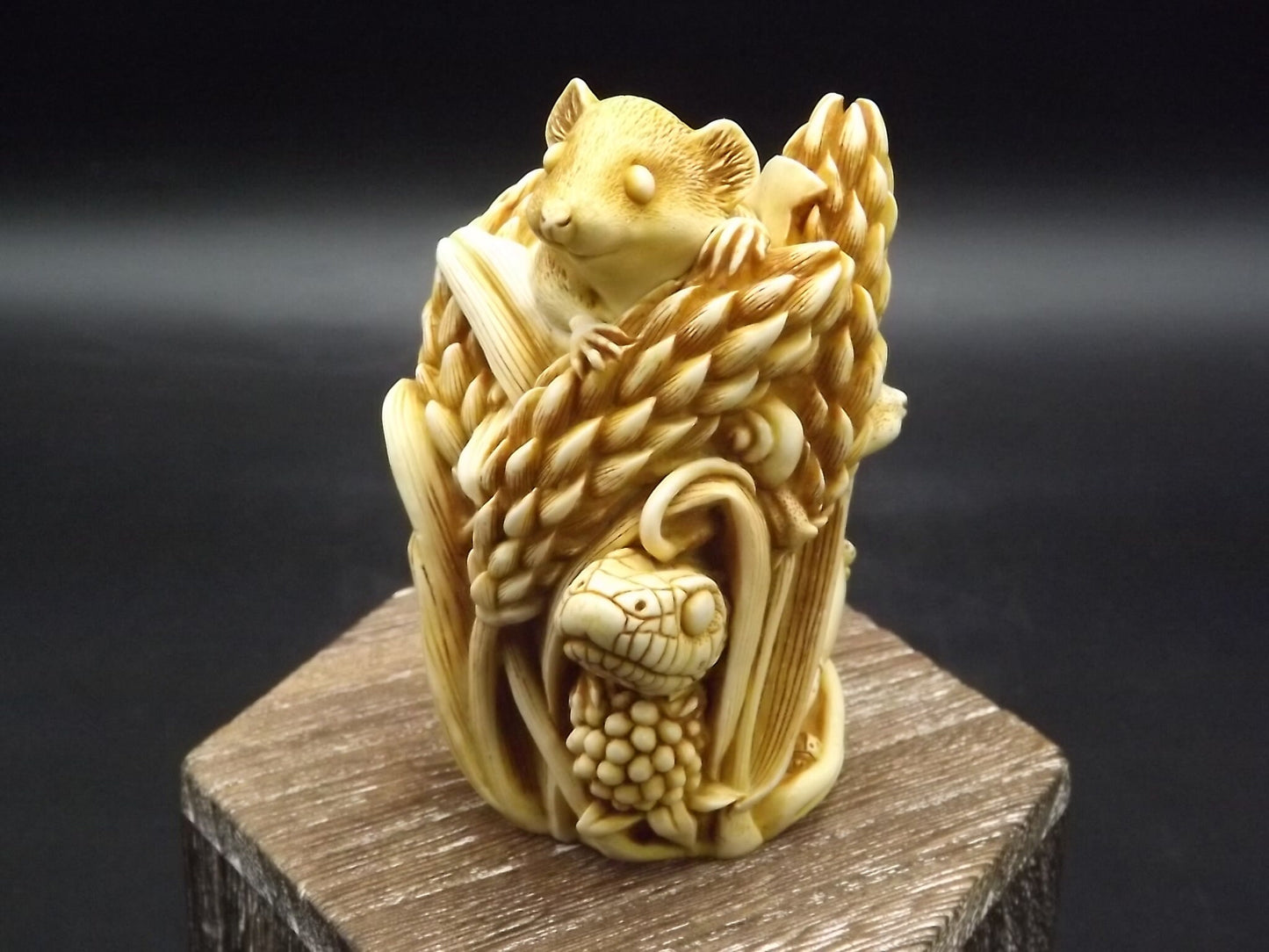 Harmony Kingdom Harvest Mice Figurine: Paint Your Own Edition, with Box