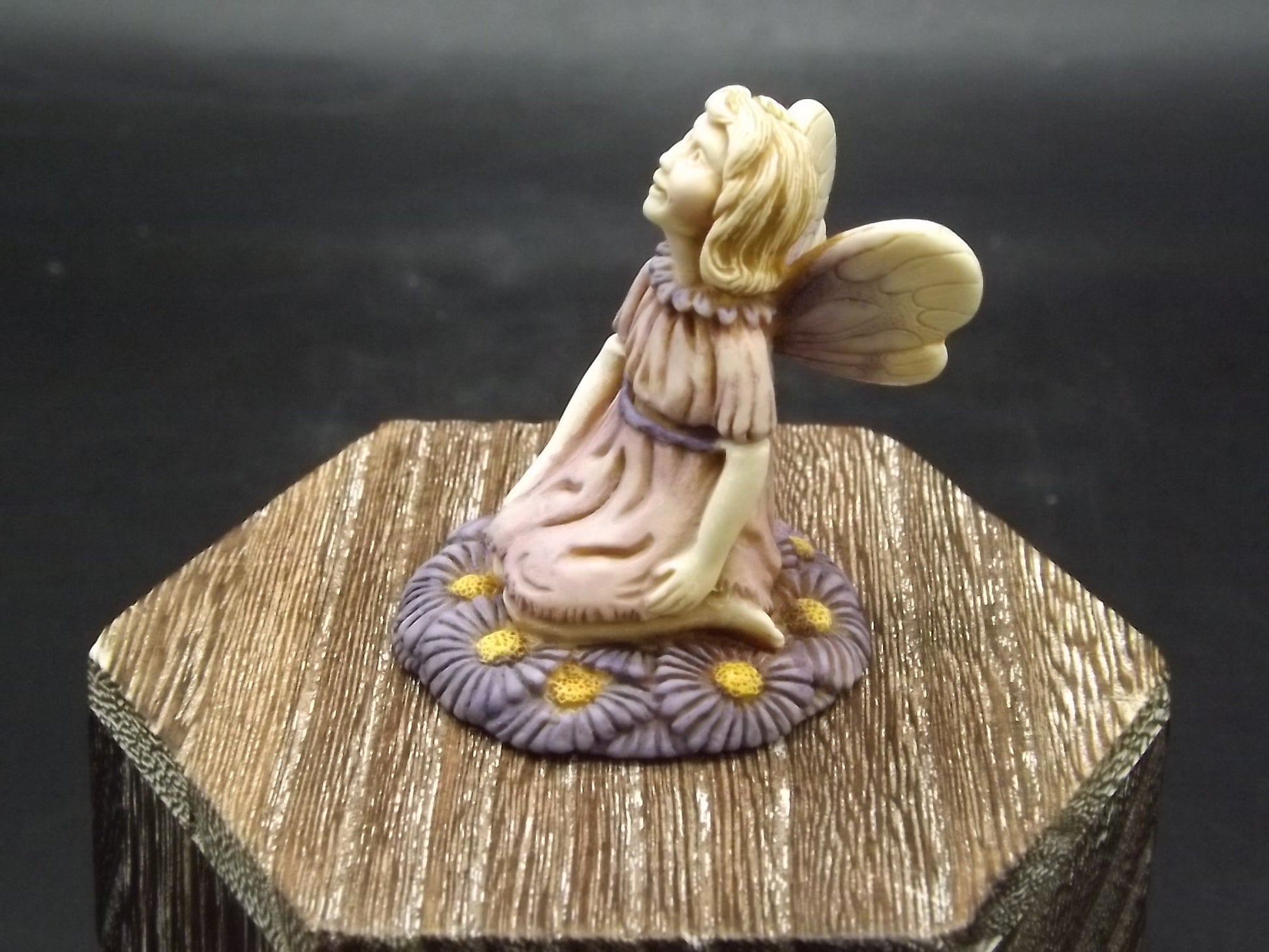 Adam Binder "Daisy" Fairy Figurine - Ivory Finish, with Box & COA