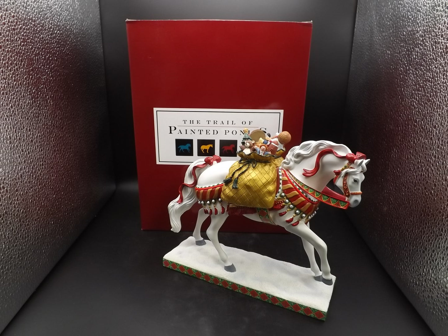 Vintage Trail of Painted Ponies Figurine: Polar Express Edition, with Box