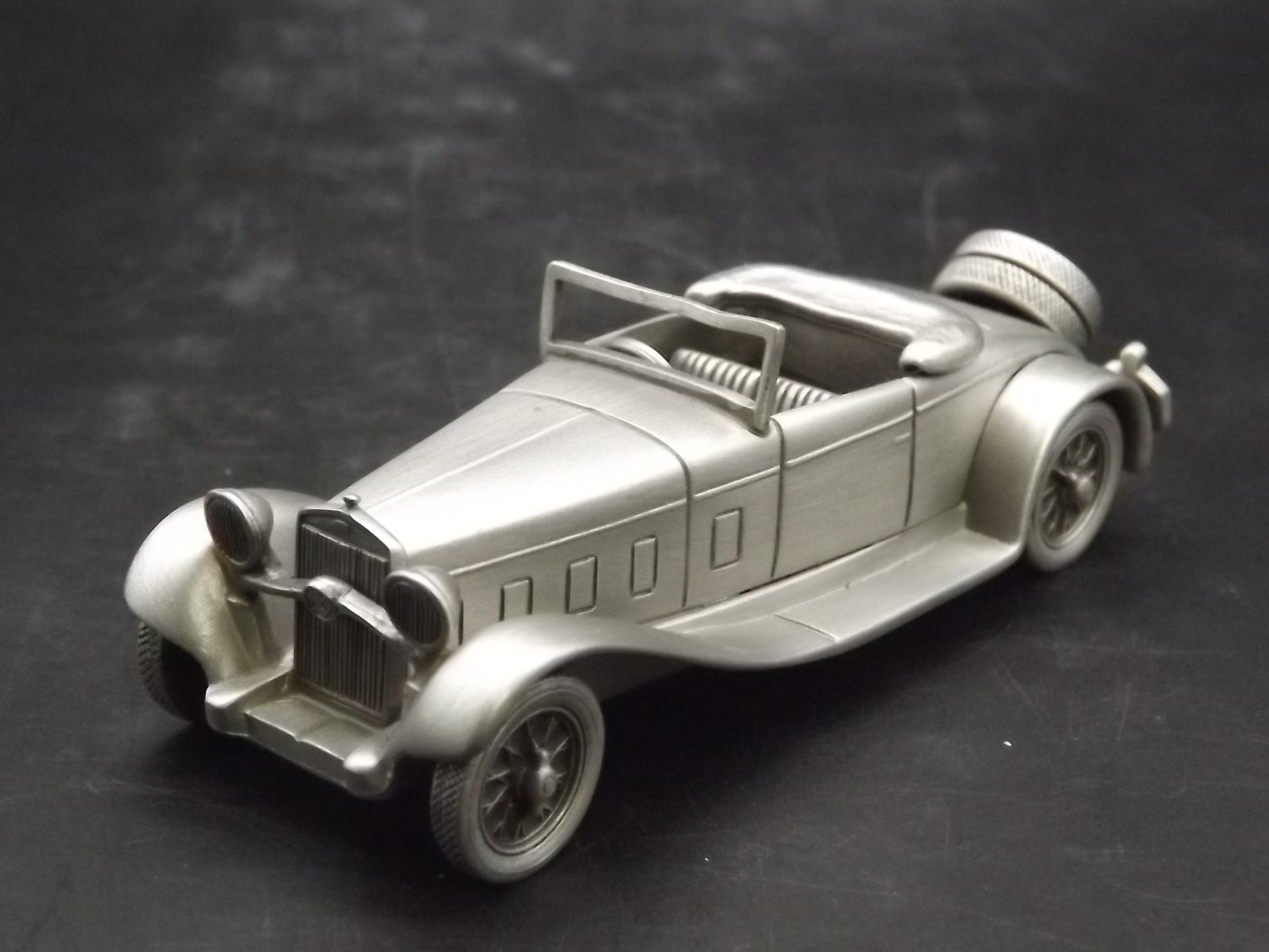 Danbury Mint 1932 Delage Cabriolet Pewter Model Car
