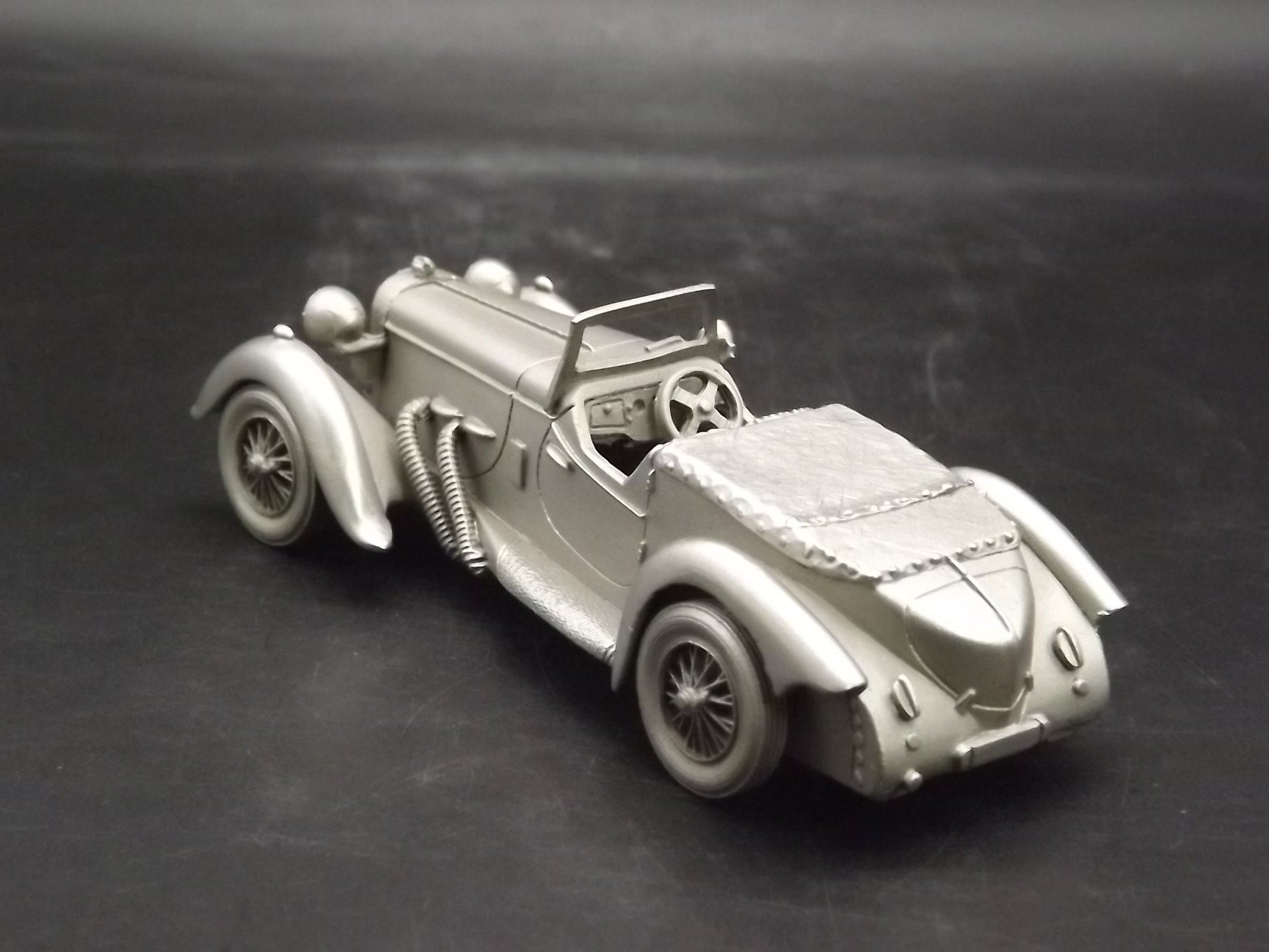 Danbury Mint 1937 Lagonda Rapide Pewter Model Car