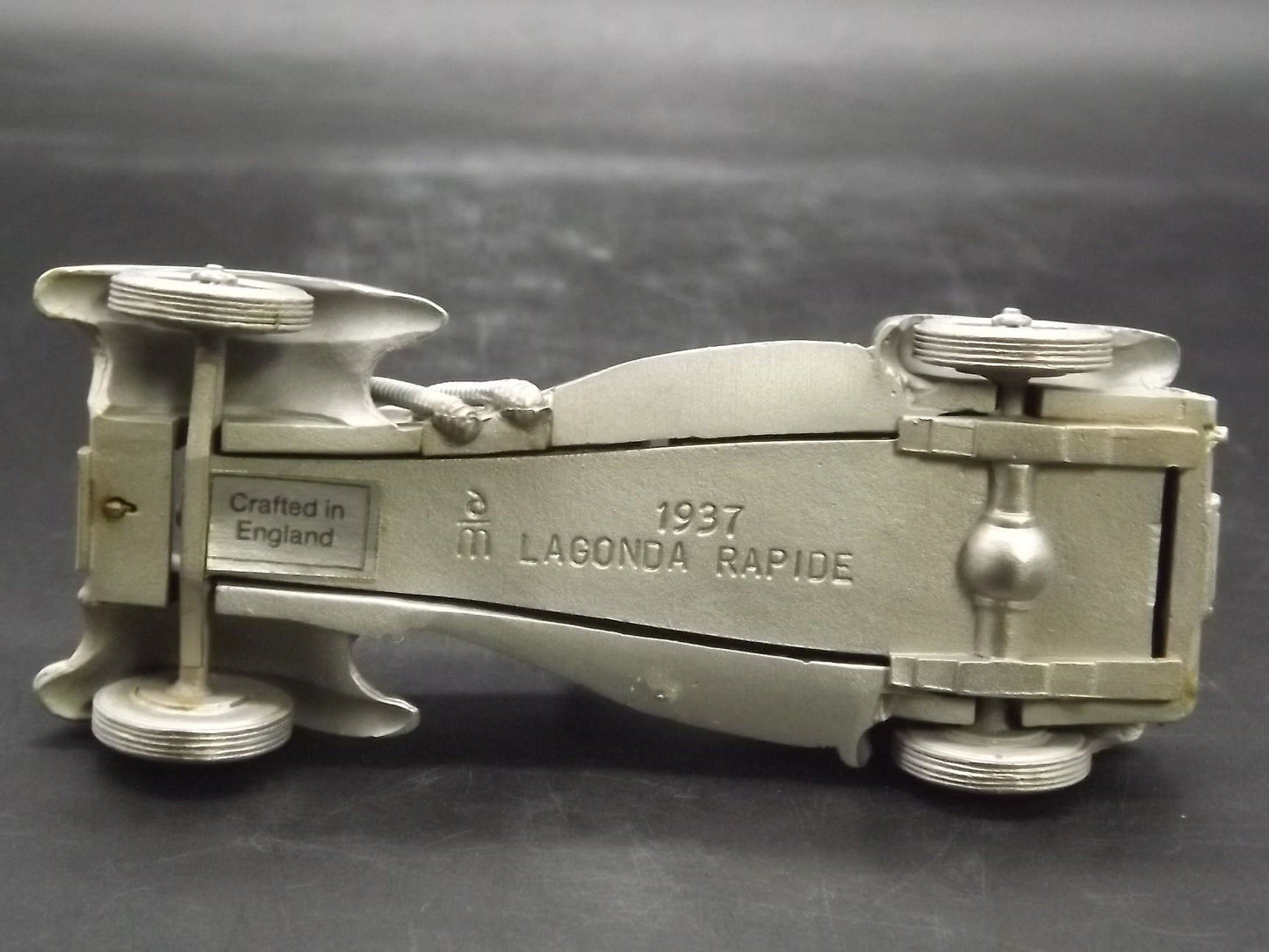 Danbury Mint 1937 Lagonda Rapide Pewter Model Car